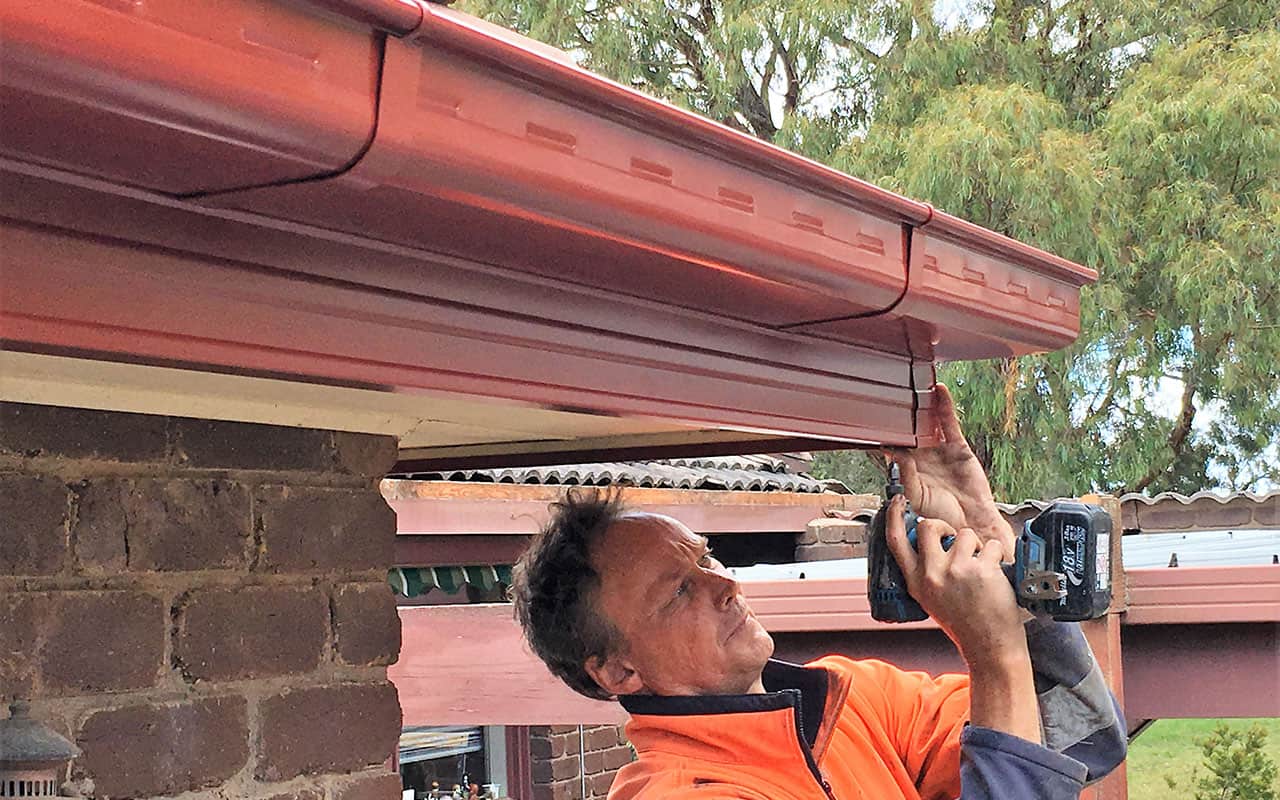 Guttering-Installation