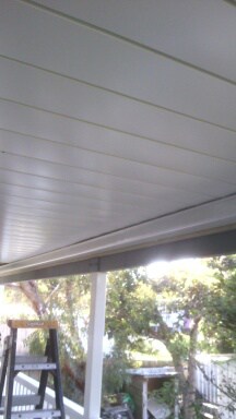 Under Deck roofing completed